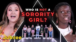 6 Sorority Girls vs 1 Fake Sorority Girl  Odd Man Out [upl. by Hartfield]