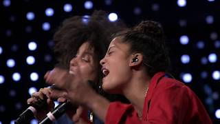 Ibeyi  Away Away Live on KEXP [upl. by Anirres]