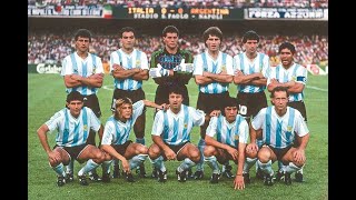 Argentina  Mundial Italia 1990 [upl. by Glynn]