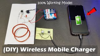 How to make Wireless Mobile Charger [upl. by Eicart]