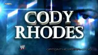 WWE 2012 Cody Rhodes New Theme and Titantron V2  quotSmoke And Mirrorsquot V2 CD Quality  Lyrics [upl. by Lleirbag]