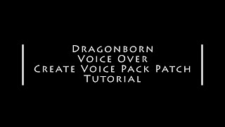 DBVO Voice Pack Patch Tutorial [upl. by Annalla]