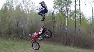 Dirt Bike Fails Crashes amp Funny Moments [upl. by Htiderem]