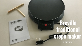 Breville Traditional Crepe Maker Review [upl. by Llezo]