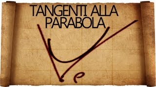 Rette Tangenti alla Parabola [upl. by Learrsi770]