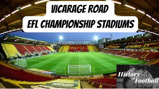 Away end  Watford FC Vicarage Road [upl. by Ahseken318]