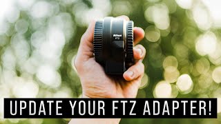 HOW TO Update Nikon FTZ Adapter FIRMWARE amp Z System Cameras [upl. by Charmain851]