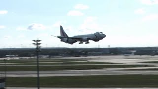 Spectacular landing at Frankfurt Airport [upl. by Hirschfeld]