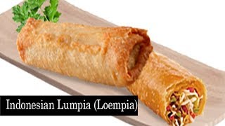 Indonesian Lumpia Loempia [upl. by Ginzburg]