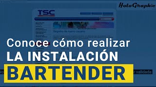 ¿Cómo realizar la Instalación de Bartender [upl. by Adian]