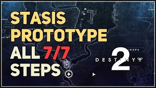 All Steps The Stasis Prototype Destiny 2 Salvation’s Grip [upl. by Krysta]