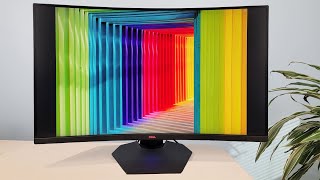 Dell 32 Inch Curved Gaming Monitor S3222DGM Review [upl. by Eolcin]