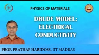 Drude Model Electrical Conductivity [upl. by Ellives]