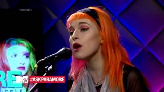 Paramore  Still Into You Live From MTV [upl. by Anaya]