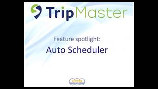 Automated Scheduling for NEMT amp Paratransit Software from TripMaster [upl. by Glenden]