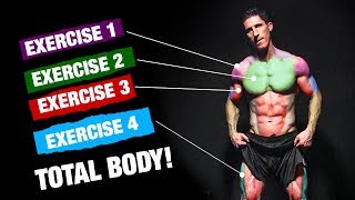 The PERFECT Total Body Workout Sets and Reps Included [upl. by Nettle]