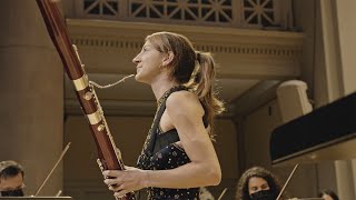 Valeria Curti plays G Rossini  quotConcerto da esperimentoquot for bassoon and orchestra [upl. by Eirrod]