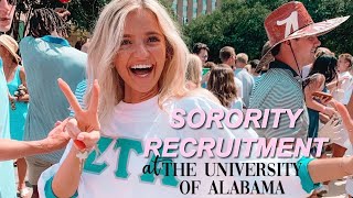 sorority recruitment ✰ the university of alabama [upl. by Sotsirhc562]