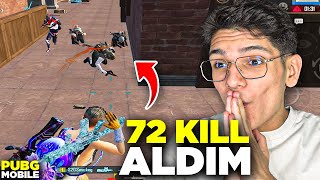 72 KİLL ALDIM YENİ KİLL REKORUM  PUBG MOBİLE [upl. by Scarrow]