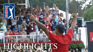 Tiger Woods’ highlights  Round 4  TOUR Championship 2018 [upl. by Eniale880]