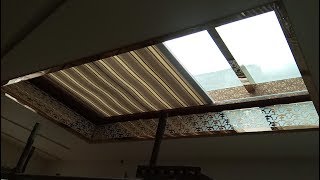 Skyshade Skylight Blinds in New Delhi  Stylish Solar Protection for Glass Roofs  Systems Outdoors [upl. by Parrnell]