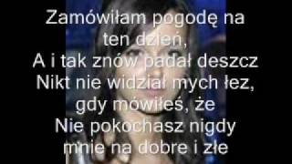 Monika Brodka quotMiał być ślubquot karaoke  słowa [upl. by Sylvia413]