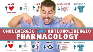 Cholinergic and Anticholinergic Pharmacology for Nursing Students [upl. by Regnij]