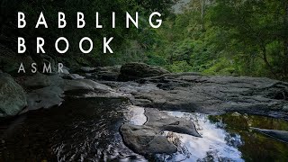 Gentle Water Sounds ASMR  Babbling Brook [upl. by Methuselah]