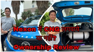 Tata Nexon CNG  Customer Review After 20000 KM [upl. by Attikin]