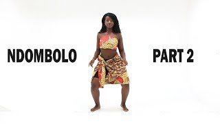 How To Dance Ndombolo Part 2 Congolese Soukous Tutorial  With Aurelie [upl. by Sidalg324]