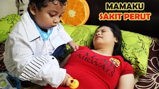 MAMA SAKIT PERUT 😢 GaraGara Gak Cuci Tangan 😢 Parodi Anak Main Dokter Dokteran [upl. by Nikral]