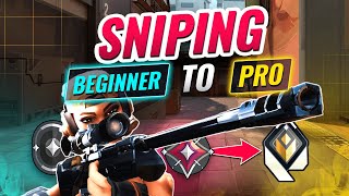 4 Levels of SNIPING Beginner to Pro  Valorant [upl. by Nidla]