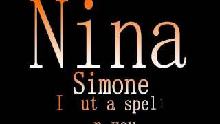 Nina Simone  I Put A Spell On You Lyrics [upl. by Minier477]