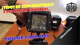 TODO SOBRE EXPLORADORAS Y LUCES NEBLINERAS [upl. by Aklog161]