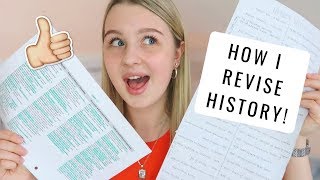 HOW I REVISE a level history [upl. by Nivan]