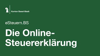 eSteuernBS – Die OnlineSteuererklärung [upl. by Benildas459]