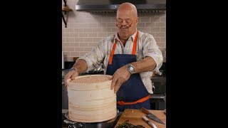 Andrew Zimmern Cooks Cooking with Bamboo Steamers [upl. by Adriane]