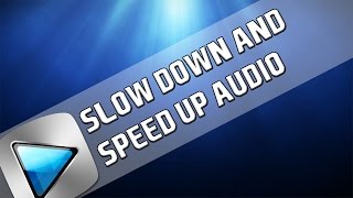 How To Slow Down amp Speed Up Audio in Sony Vegas Pro 11 12 amp 13 [upl. by Anitnatsnoc]