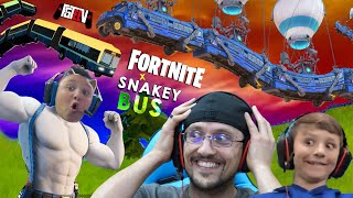 FORTNITE x SNAKEY BUS FGTeeV Bonus Content during Good Old Quarantine Days [upl. by Powder]