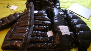 Moncler Aubert Genuine Jacket Review AND Tips on Spotting Fakes [upl. by Darnall]