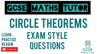 Circle Theorems  Exam Style Questions  Grade 7 Maths Series  GCSE Maths Tutor [upl. by Asenad]