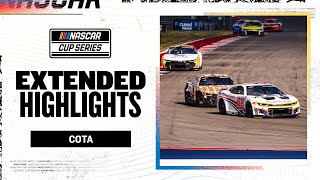 Cup Series at Circuit of The Americas  NASCAR Official Extended Highlights [upl. by Dwight]