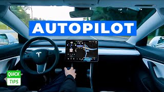 Tesla Model Y How To Use Autopilot [upl. by Alfred]