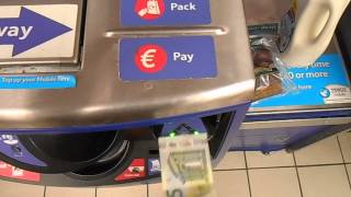 Tesco self checkout not accepting new €5 banknotes [upl. by Pascha]