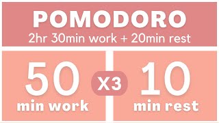 Técnica Pomodoro 5010  Pomodoro Timer [upl. by Zelazny]