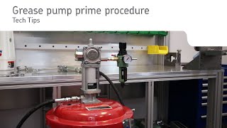 Basic Grease Pump Priming Procedure [upl. by Kalvn]