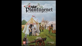 Plantagenet boardgame  Dynastic Conflict [upl. by Obnukotalo]