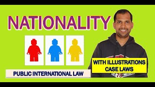 Nationality  Concept  Public International Law [upl. by Atteirneh]