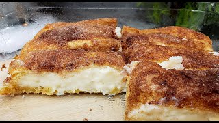 SOPAPILLA CHEESECAKE  Crescent Roll Dessert Recipe  Bake With Me [upl. by Osnofla]