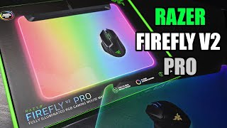 UNBOXING  RAZER FIREFLY V2 PRO [upl. by Ahsiemac]